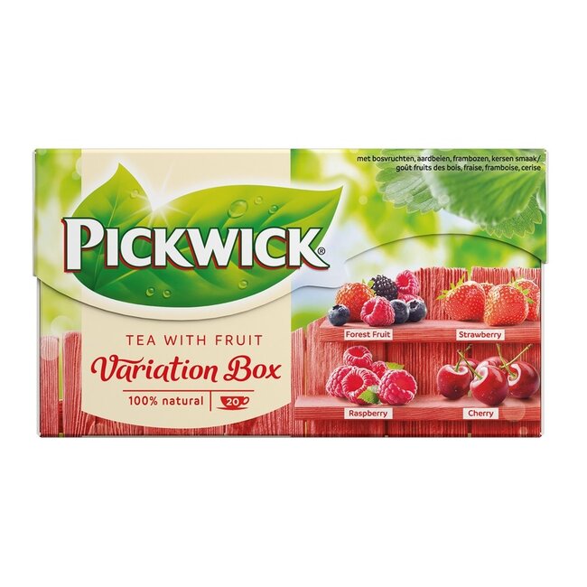 Pickwick-Tee Pickwick Fruit Variation Red 20 Beutel