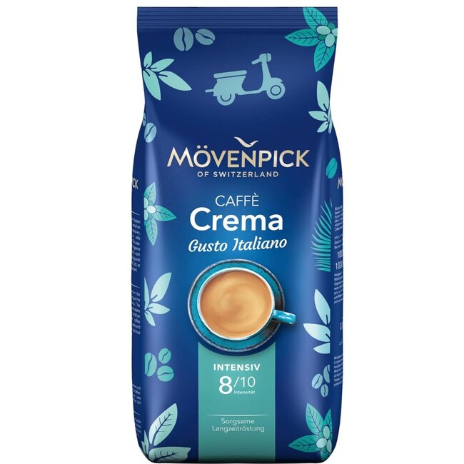 Mövenpick Caffè Crema Gusto Italiano Intenso Kaffeebohnen 1000 g