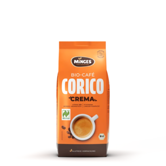 Minges Minges Corico Crema Bio Naturland 500 g – Ganze Bohnen