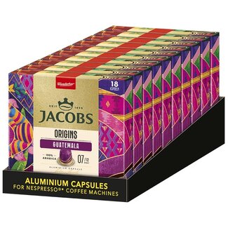 Jacobs Jacobs Origins 7 Guatemala Nespresso®-kompatible Kapseln – 180 Stück