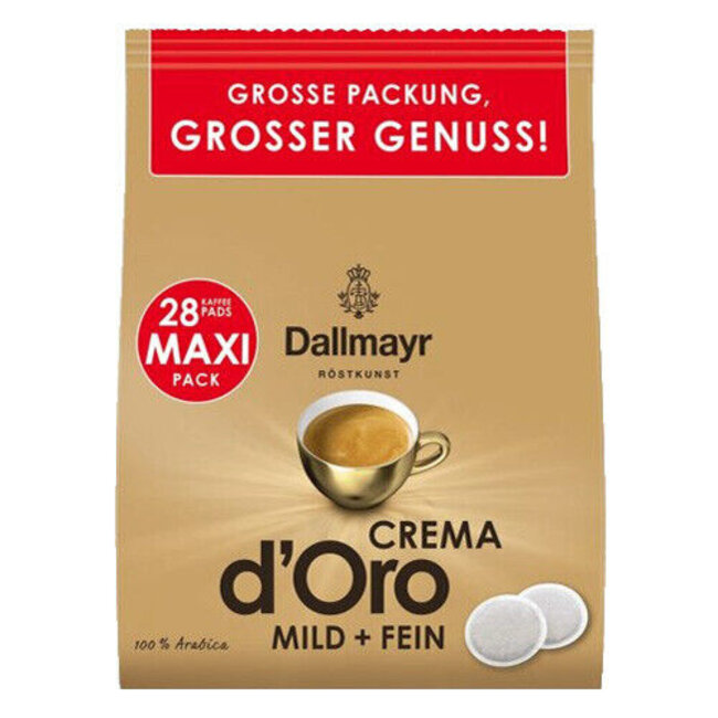 Dallmayr Mild & Fein 28 pads - MHD 30-10-2025