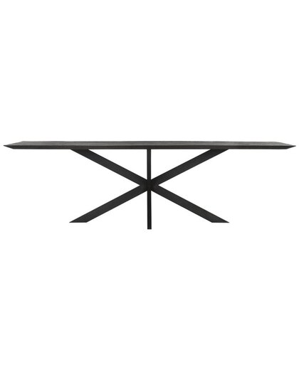 Dining table Curves black rectangular