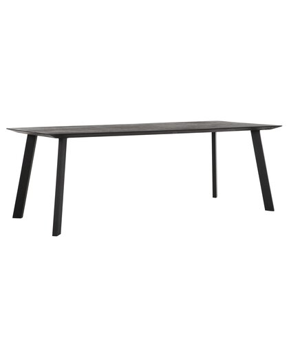 Dining table Shape black rectangular