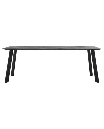 Dining table Shape black rectangular