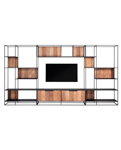 TV wall element bookrack Cosmo large