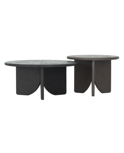 Coffee table Melo Earth, set of 2