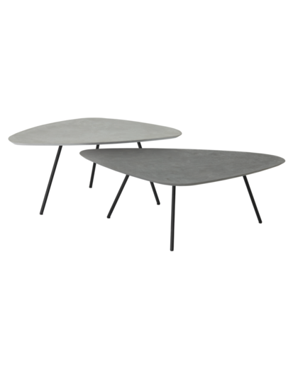 Coffee table Plectro Air, set of 2