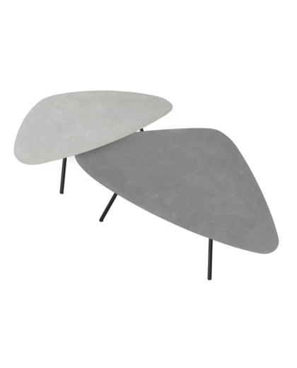 Coffee table Plectro Air, set of 2