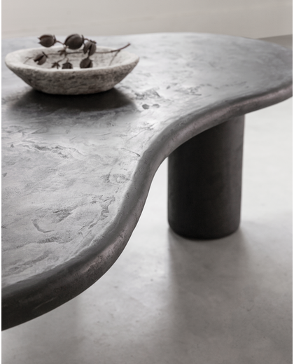 Coffee table Curva pepper