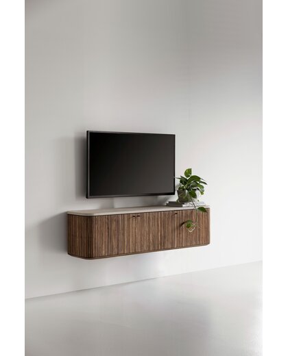 Hanging TV stand Lagoon small