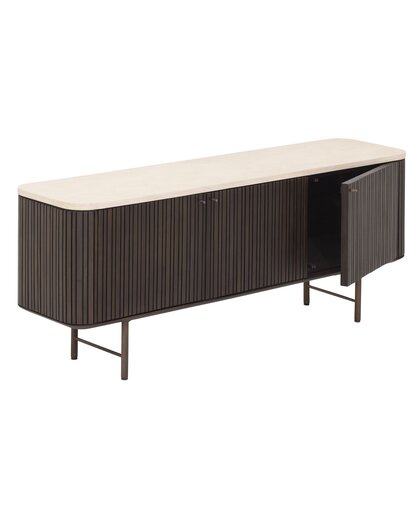 TV stand Maroon small