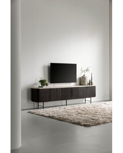 TV stand Maroon large