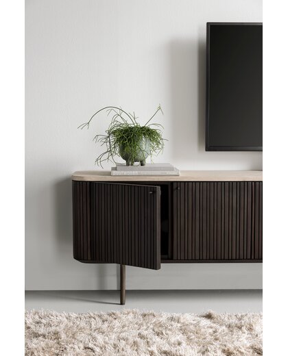 TV stand Maroon large