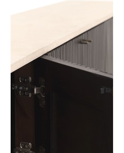 TV stand Maroon large