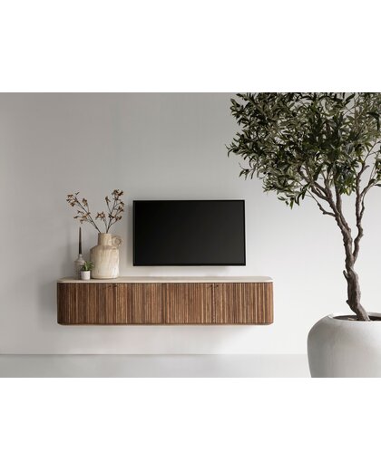 Hanging TV stand Lagoon medium