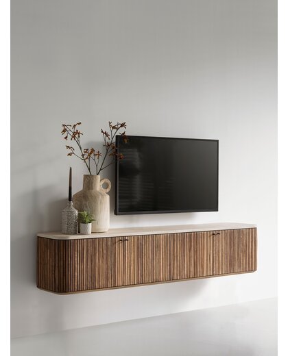 Hanging TV stand Lagoon medium