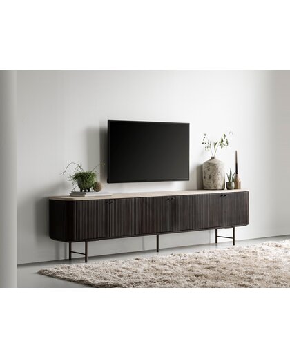 TV stand Maroon large