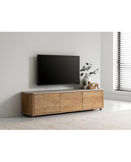 TV stand Nova Travertin medium