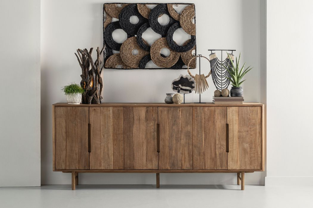 Handcrafted furniture made of <em>reclaimed</em> teak
