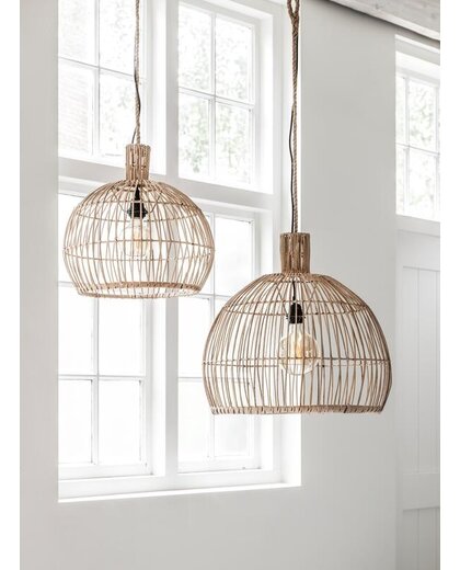 Pendant lamp Las Salinas natural large