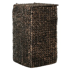 Laundry basket Palawan black wash