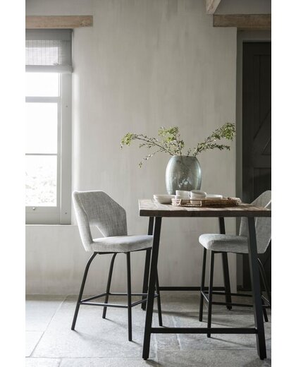 Counter chair Bloom light grey