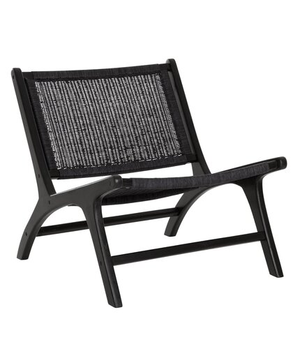 Lounge chair Lazy Loom Black