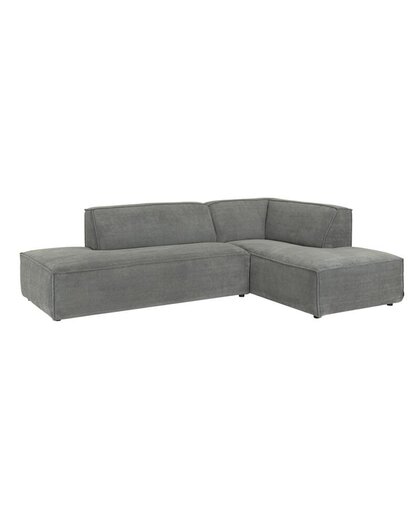 Corner sofa Cliff grey right