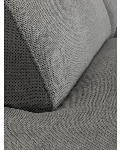 Corner sofa Cliff grey right