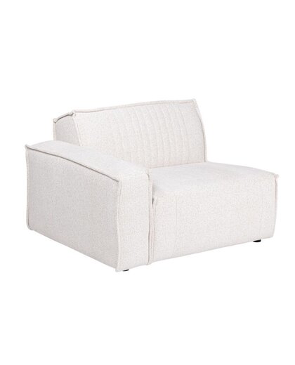 Sofa element Rally poodle beige 1 arm left