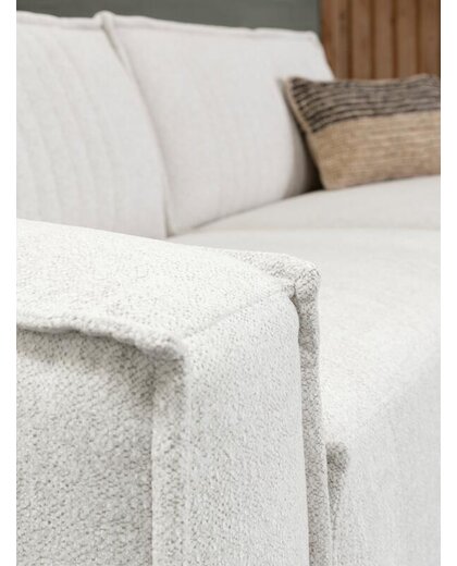 Sofa element Rally poodle beige 1 arm left