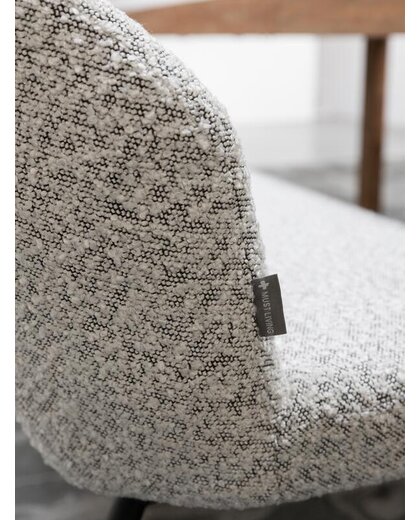 Bench Bloom boucle light grey