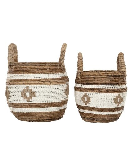 Basket Cuzco, set of 2