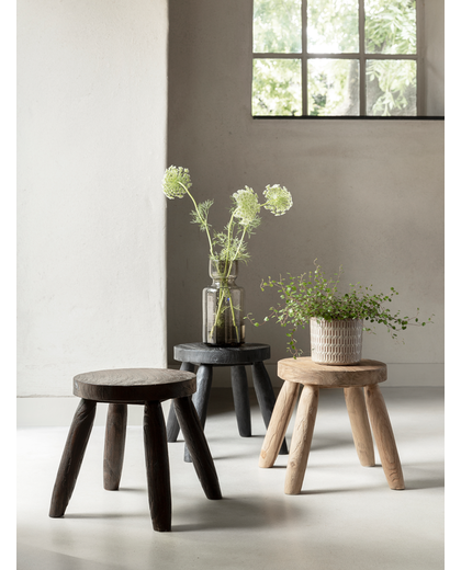 Stool Melia natural