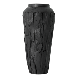 Vase Lips black large