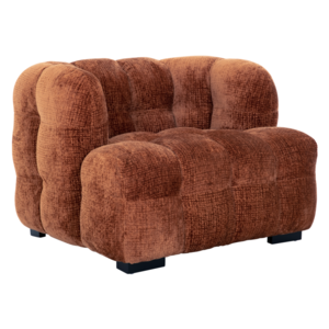 Lounge chair Mars cinnamon