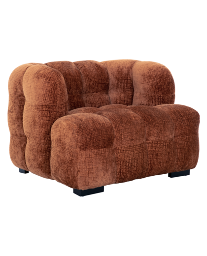 Lounge chair Mars cinnamon