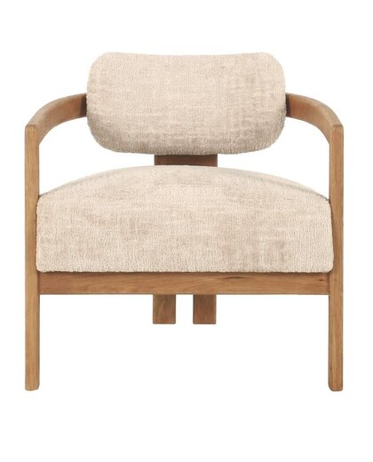 Lounge chair Kelly natural sand