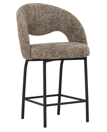 Counter chair Arca brown