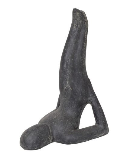 Yoga lady legs up