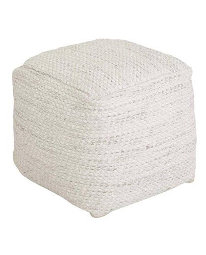 Pouf Asuri ivory
