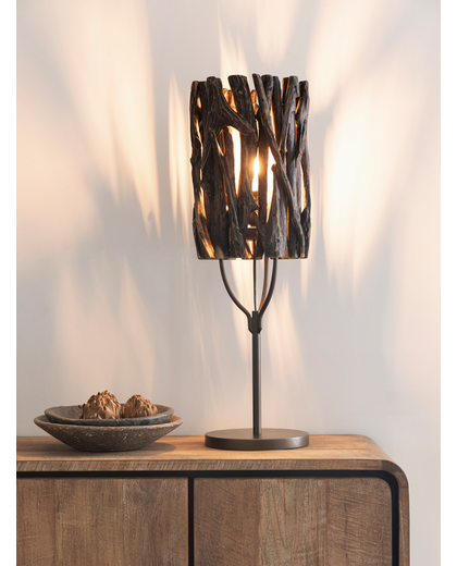 Table lamp Forest black