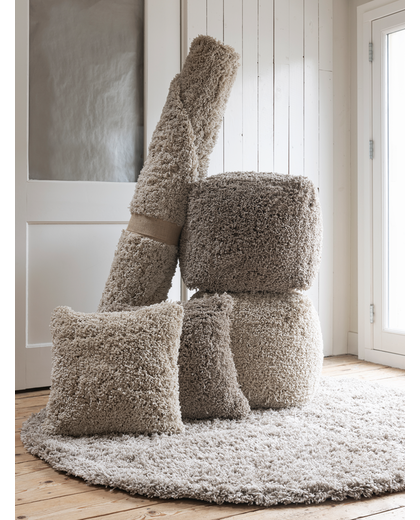 Pouf Celeste beige