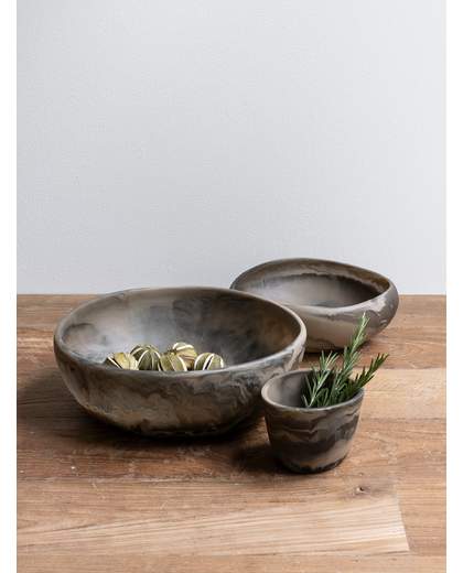Bowl Donatello Black/Brown