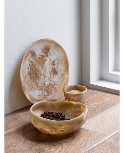 Bowl Donatello Brown/White