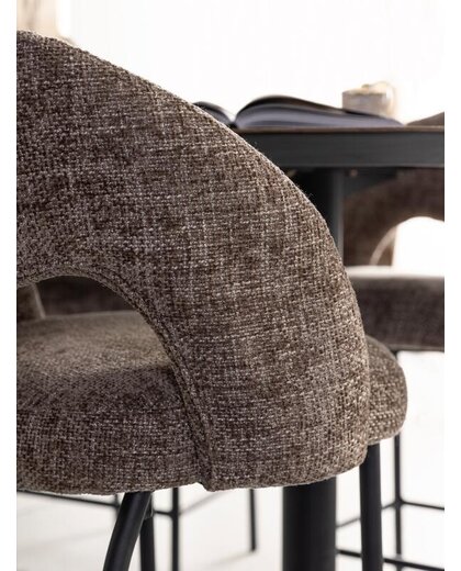 Counter chair Arca brown