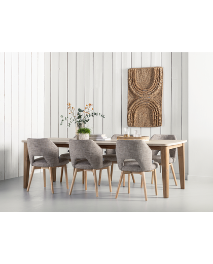 Dining chair Blossom brown