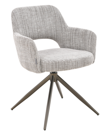 Swivel Dining chair DiCaprio beige
