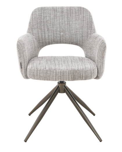 Swivel Dining chair DiCaprio beige