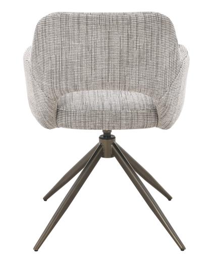 Swivel Dining chair DiCaprio beige
